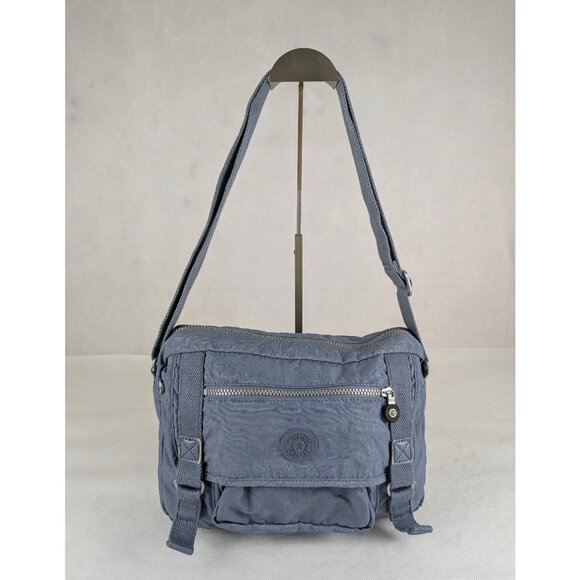 Kipling Medium Handbag ART MINI Shoulder Bag in Light Blue - Picture 1 of 11